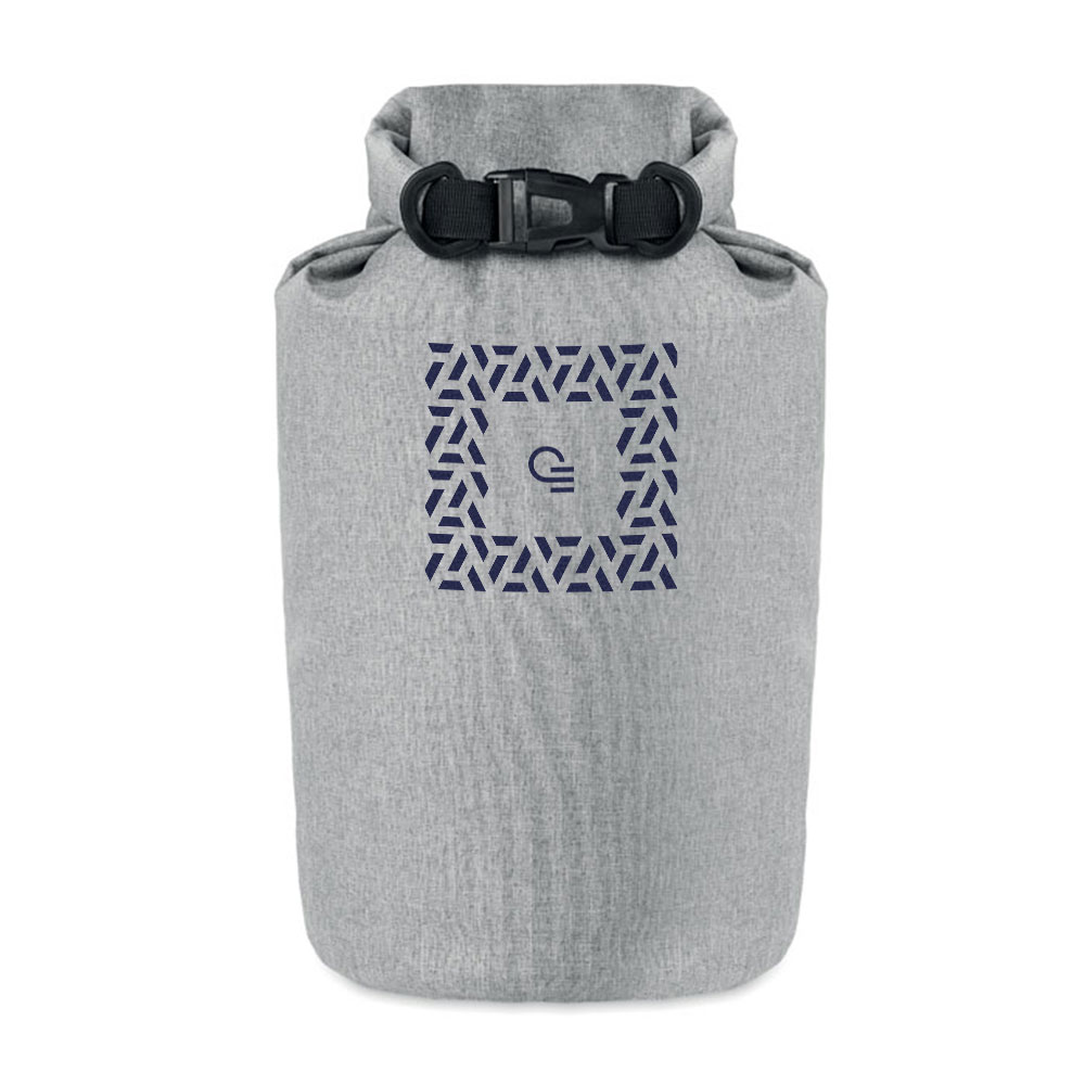 Sac publicitaire étanche Scuba gris - Cadeau promotionnel