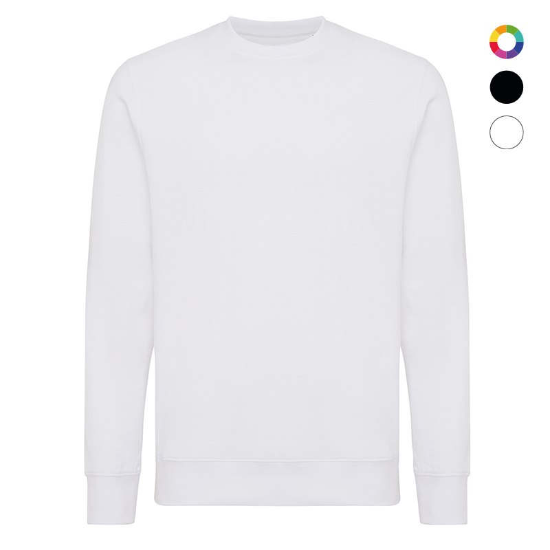 Sweat unisexe en coton bio et recyclé certifiés Iqoniq Etosha 280 g_02