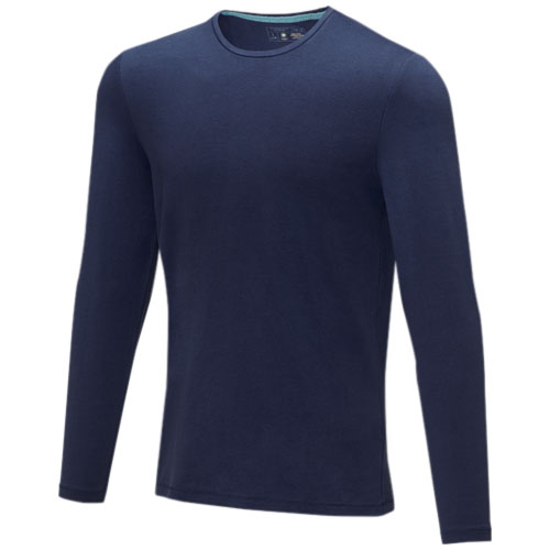 T-shirt homme en coton bio Ponoka 200 g_Marine