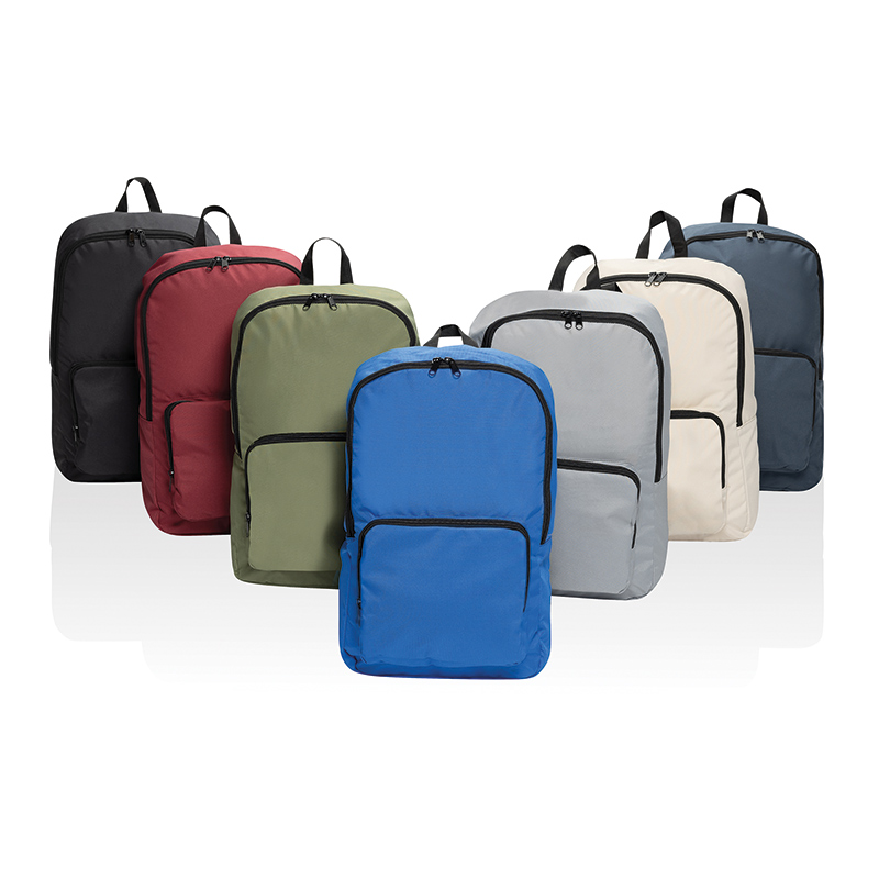 Sac à dos classique pliable en polyester recyclé rPET Dillon 15 L_02