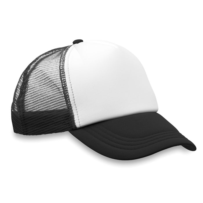 Casquette 5 panneaux Tracky_Noir