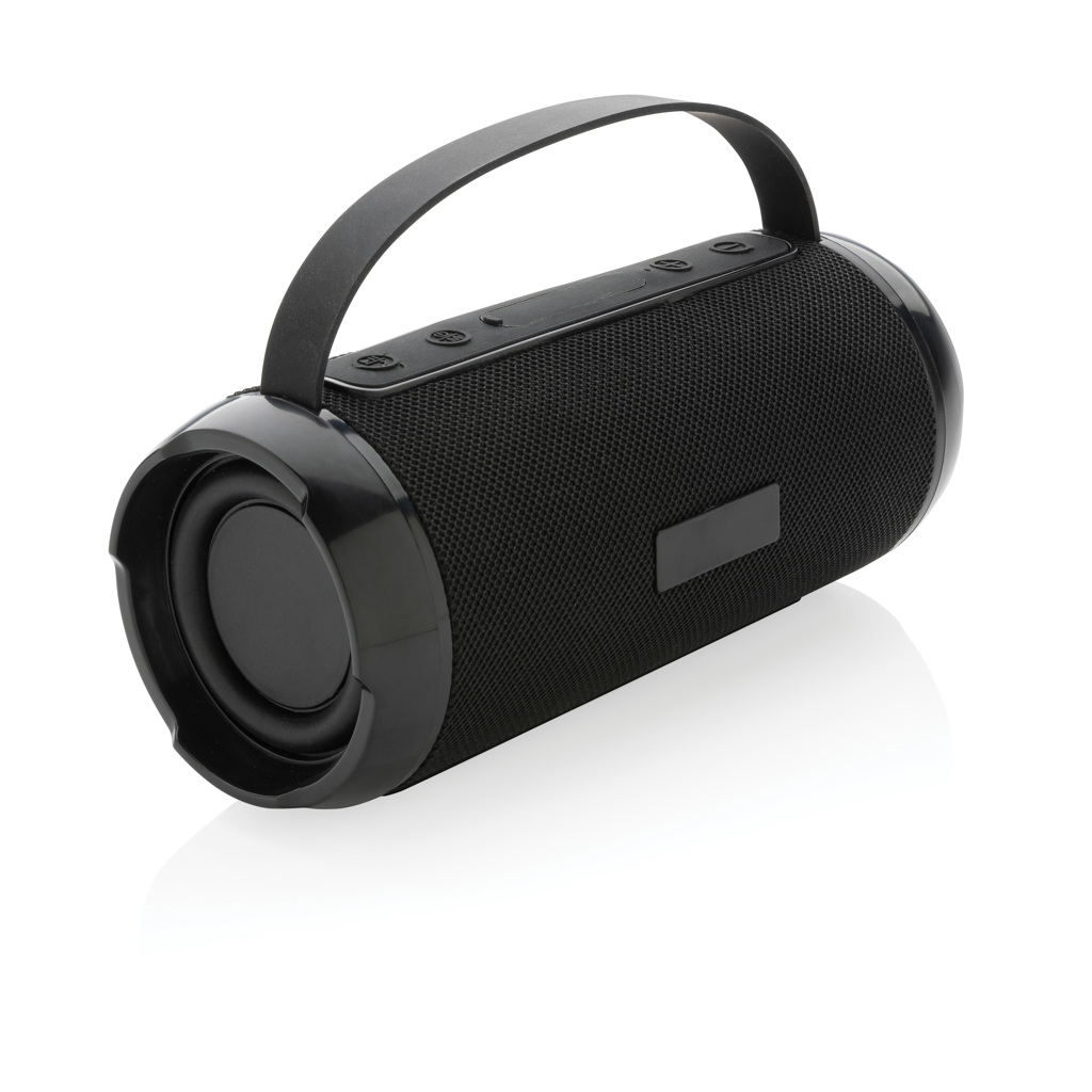 Enceinte nomade étanche en plastique recyclé certifié Soundboom 6W_Noir