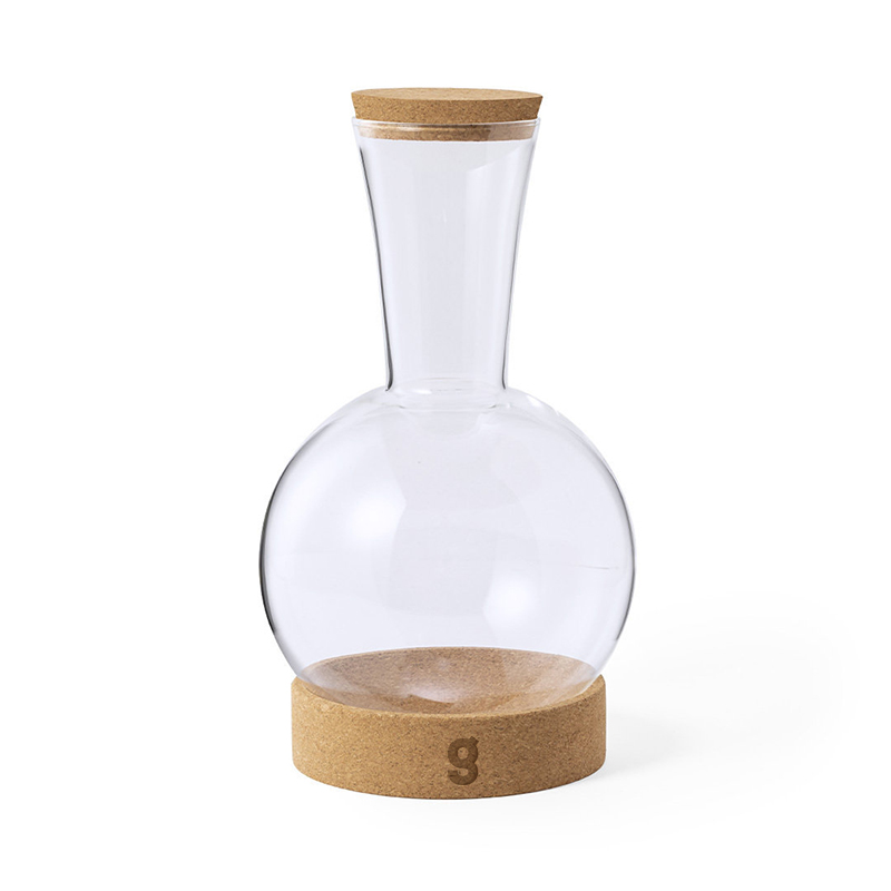 Décanteur à vin en verre et liège Seirten_03