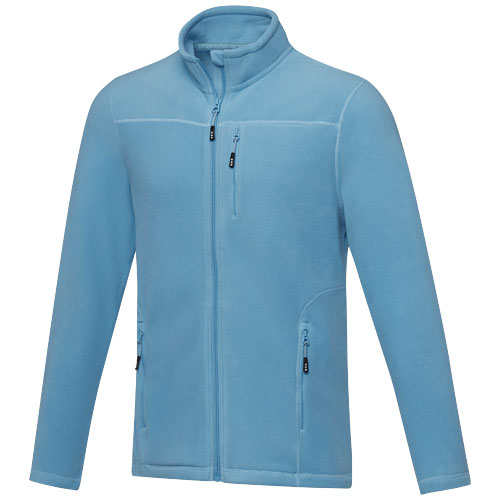 Veste polaire en polyester recyclé certifié Amber 174 g_Bleu NXT