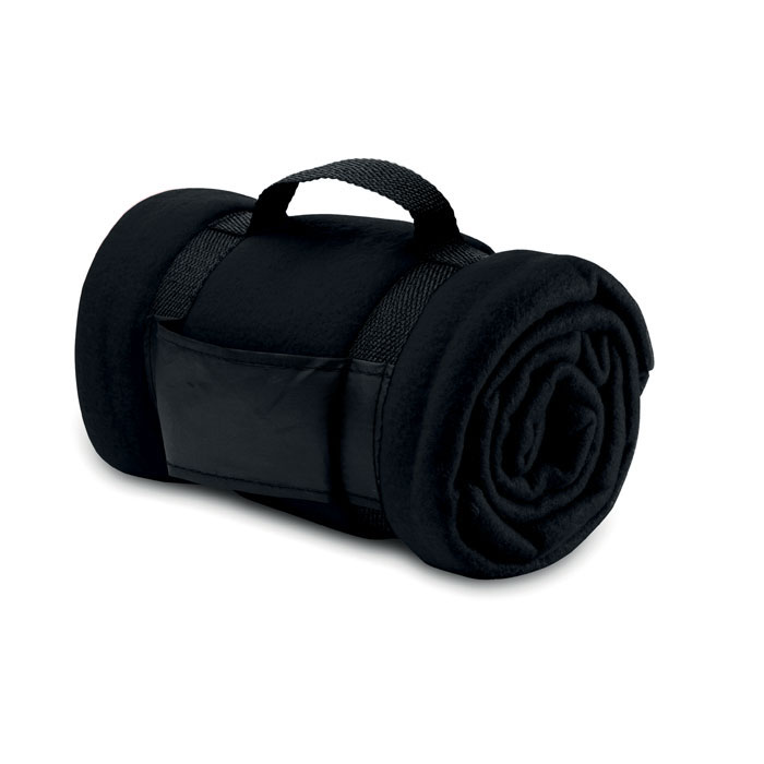 Couverture polaire Stavenger 150x120cm 180 g_Noir