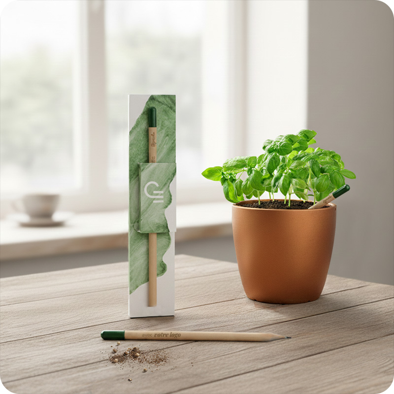 Crayon à planter avec fourreau en option Sprout_00