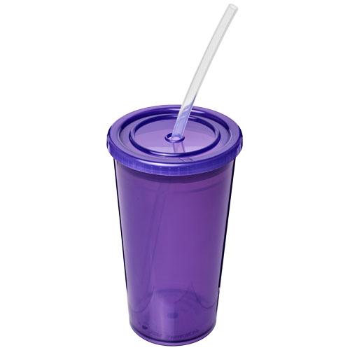 Gobelet de voyage à double paroi Stadium 350 mL_Violet