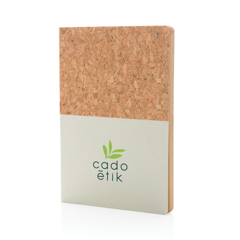 Goodies écologique - Carnet publicitaire A5 en liège Oian_1