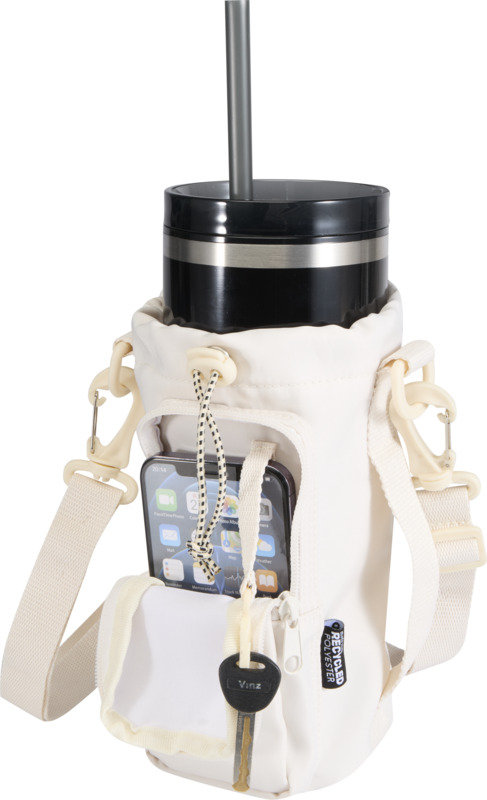 Porte-bouteille en polyester recyclé Trip Aware™ 2 L_02