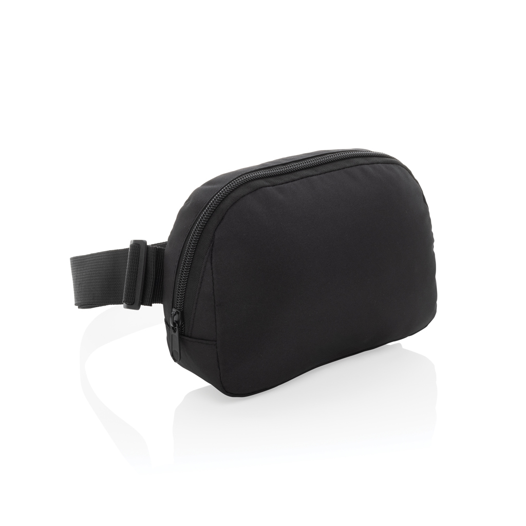 Sac banane en polyester recyclé rPET Aero_Noir