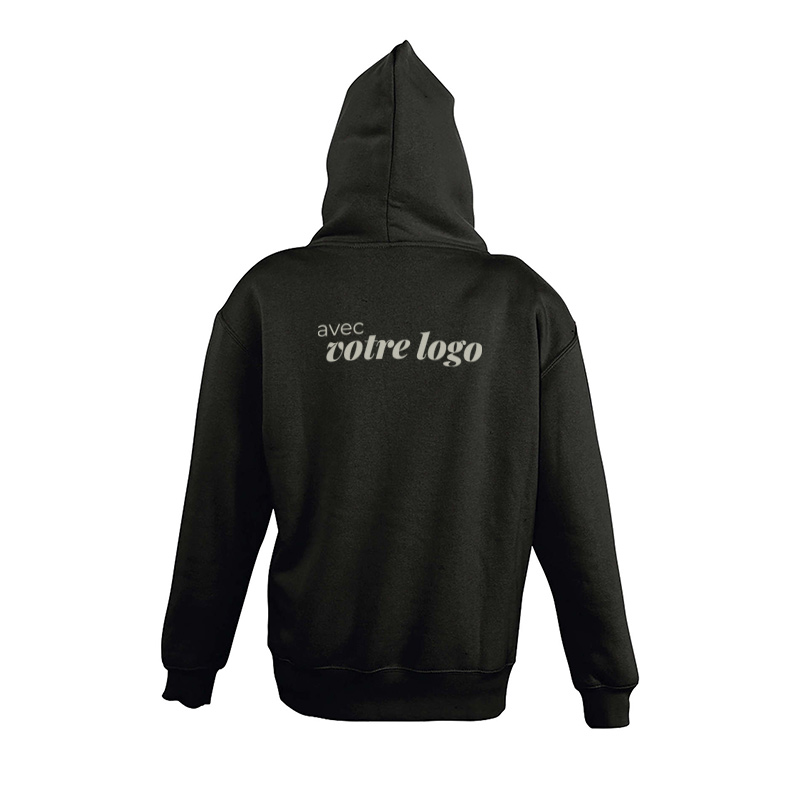 Sweat à capuche enfant personnalisé en coton bio Stellar 280 g_03
