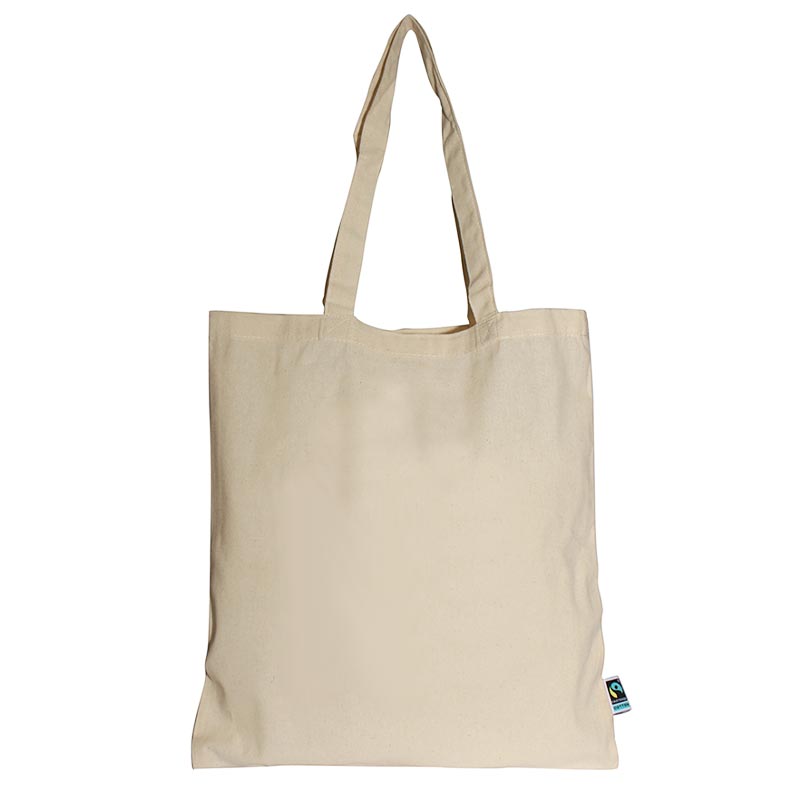 Tote bag coton equitable Bareli Avec votre logo Cadoetik
