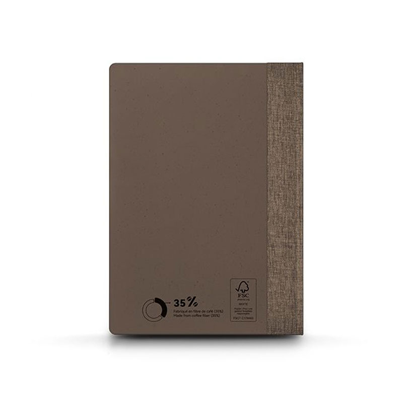 Carnet A5 en fibre de café Coffeenel_03