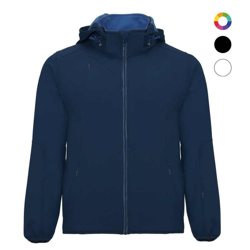 Veste softshell unisexe à capuche en polyester certifié Siberia 300 g_2