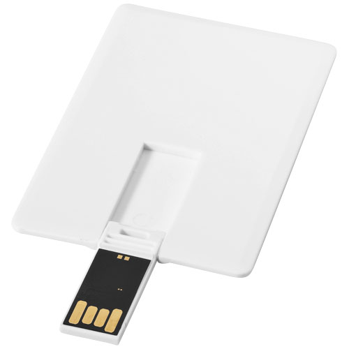 Clé USB carte de crédit Slim_Blanc