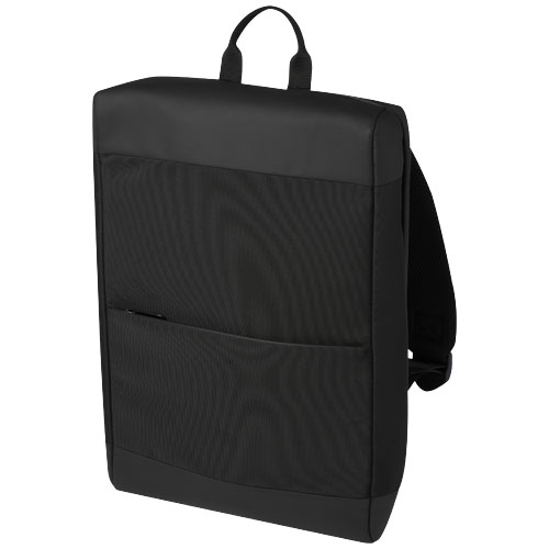 Sac à dos ordinateur 15,6" en polyester recyclé certifié Rise_Noir
