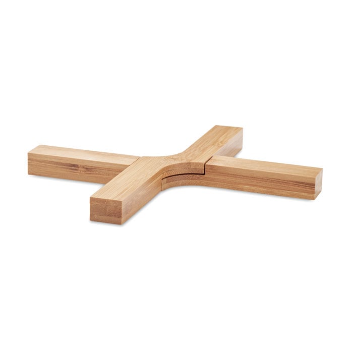 Dessous de plat pliable en bambou Imba_Bois