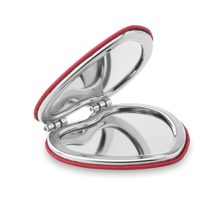 Miroir en cœur Glow Heart_Rouge