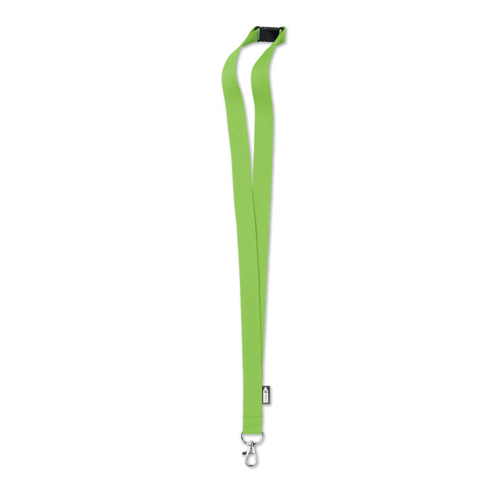Tour de cou en polyester recyclé rPET Saloon_Lime