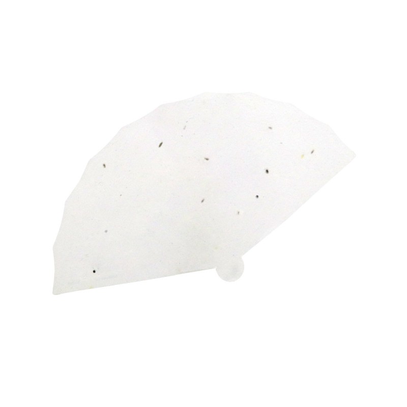 Éventail publicitaire en papier à graines Abrum_01