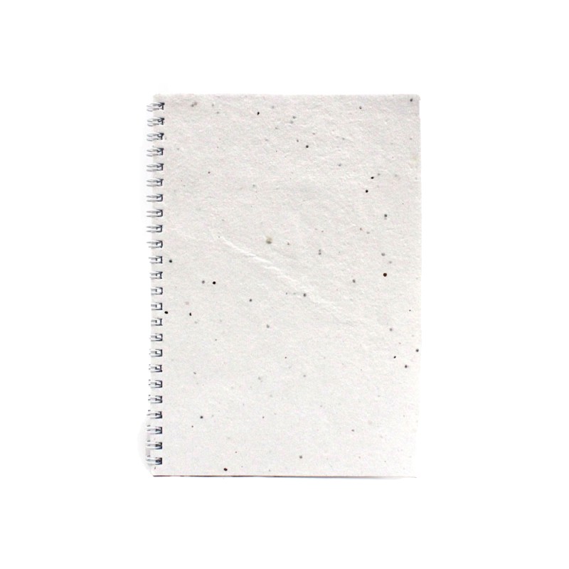 Carnet A5 publicitaire à spirale en papier à graines Seedl_01