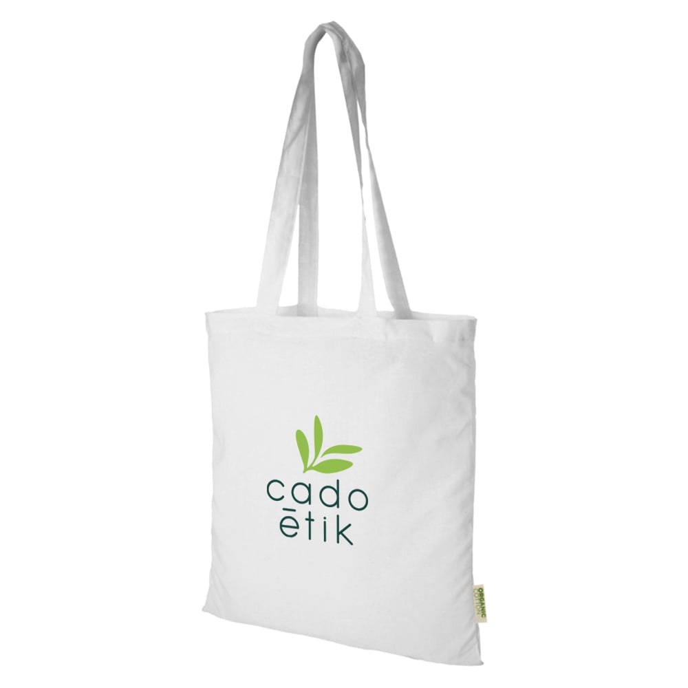Tote bag publicitaire en coton bio Orissa 100 g_1