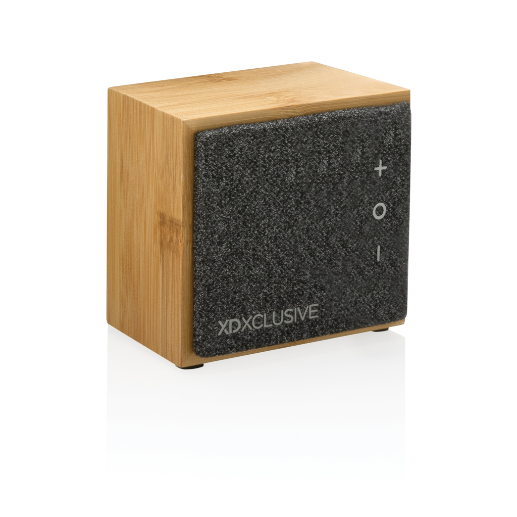 Enceinte nomade en bambou certifié Wynn 5W_Marron