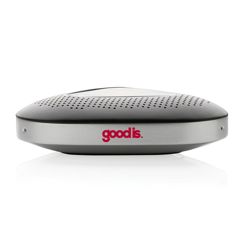 Enceinte publicitaire pour conférence téléphonique_03