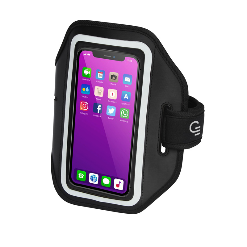 Brassard pour téléphone personnalisé réfléchissant pour course à pied Haile_01