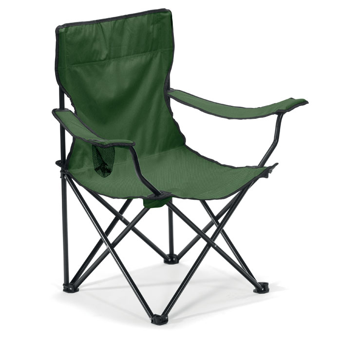 Chaise de camping pliante personnalisée_Vert foncé