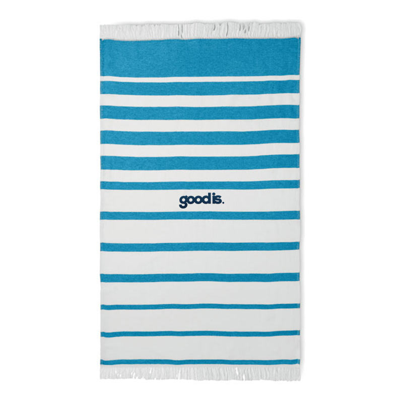 Serviette fouta en coton recyclé et Seaqual Wave 300 g_03