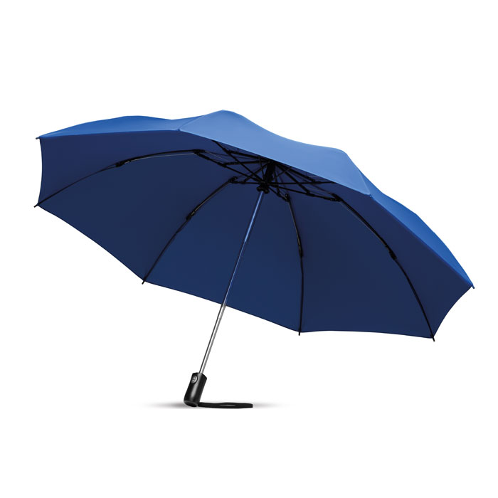Parapluie pliable réversible Dundee_Bleu royal