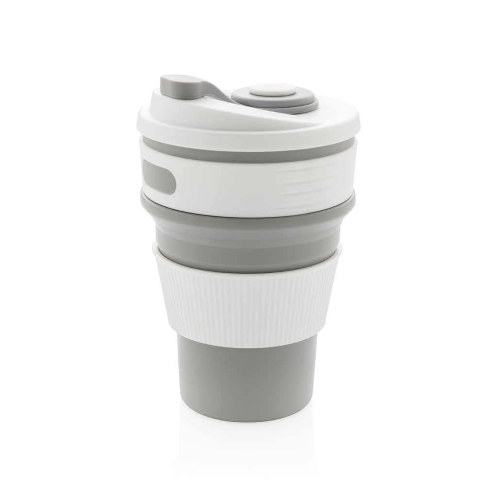 Mug de voyage pliable Foldon 350 mL_Gris