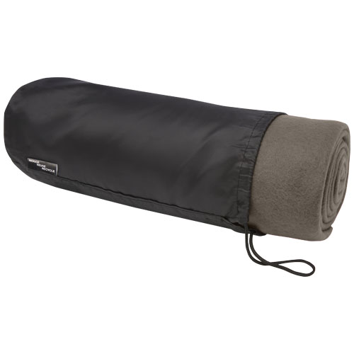 Couverture polaire en polyester recyclé rPET Willow_Anthracite