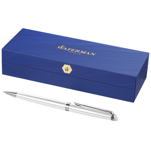 Stylo bille en inox Hémisphère de Waterman_Blanc