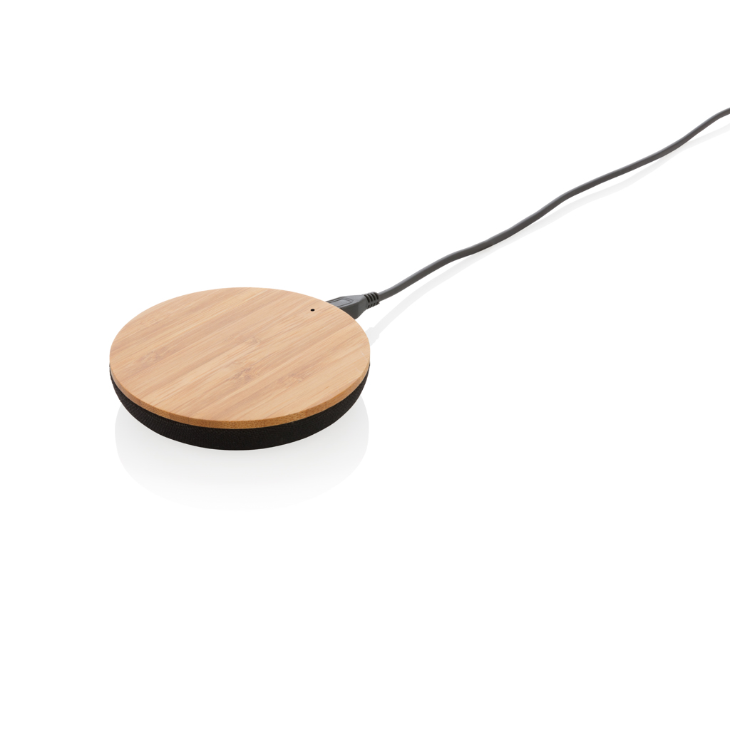 Chargeur à induction en bambou 5W Bamboo _Marron
