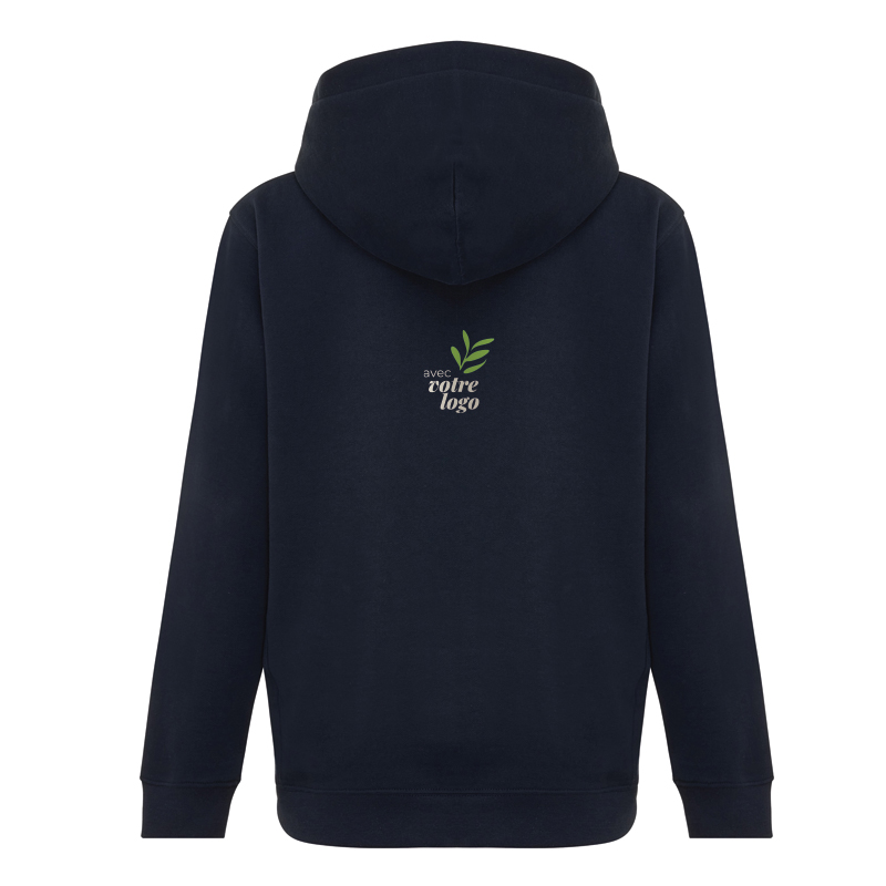 Sweat enfant à capuche en coton bio et recyclé certifiés Iqoniq Yengo 280 g_03
