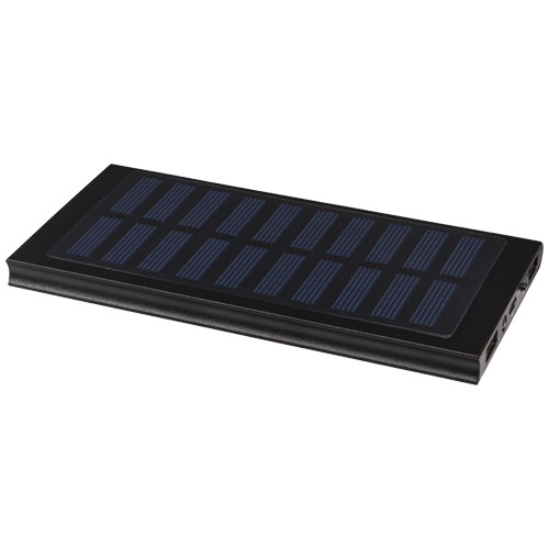 Chargeur solaire personnalisé 8 000 mAh Stellar_Noir