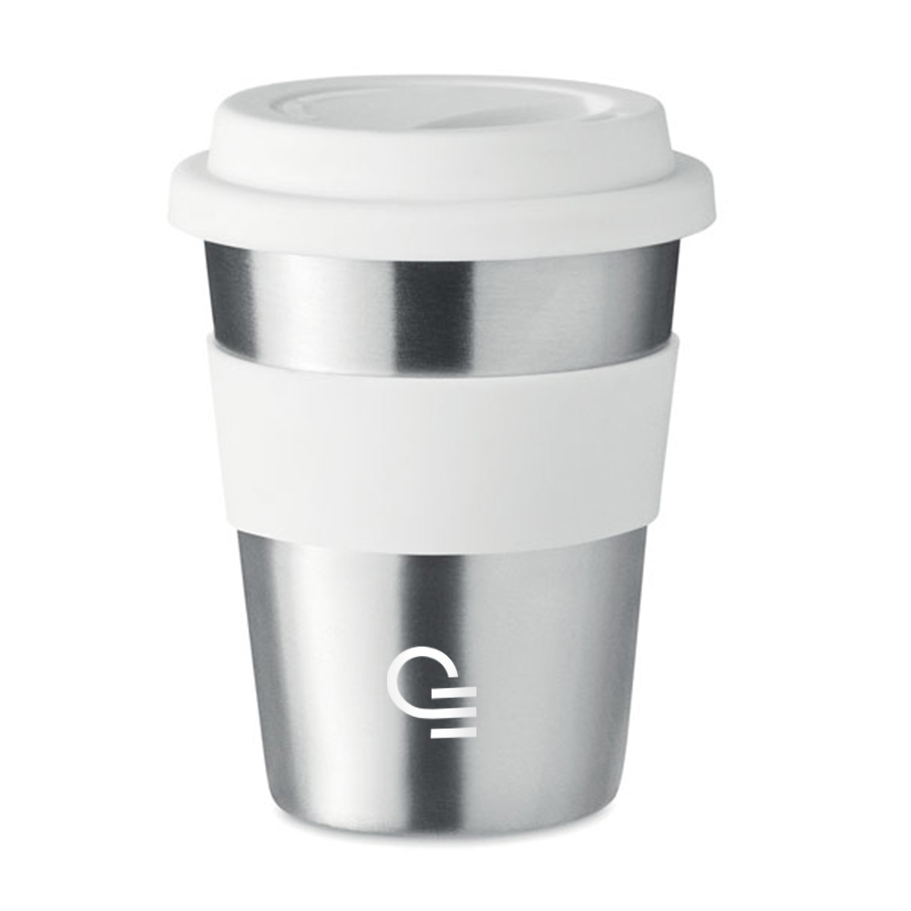 Mug de voyage publicitaire Irmug blanc