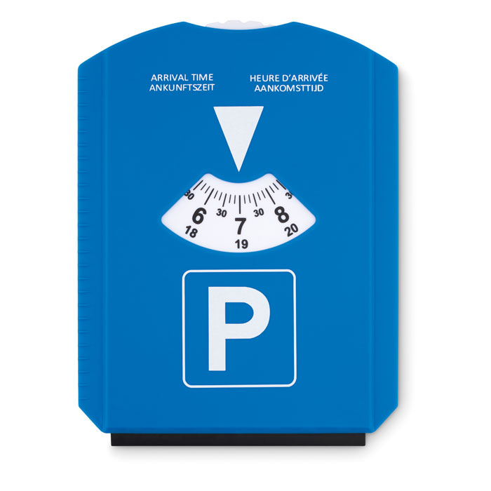 Disque de stationnement Park & Scrap_Bleu