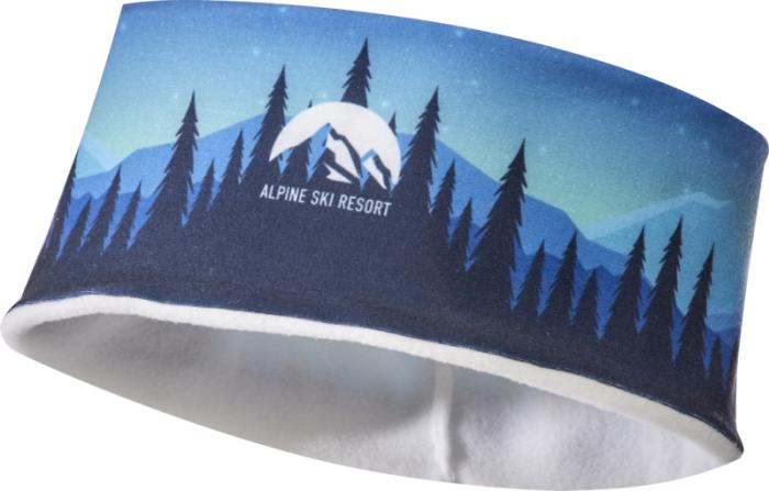 Bandeau de tête sur-mesure doublée polaire Emma_01