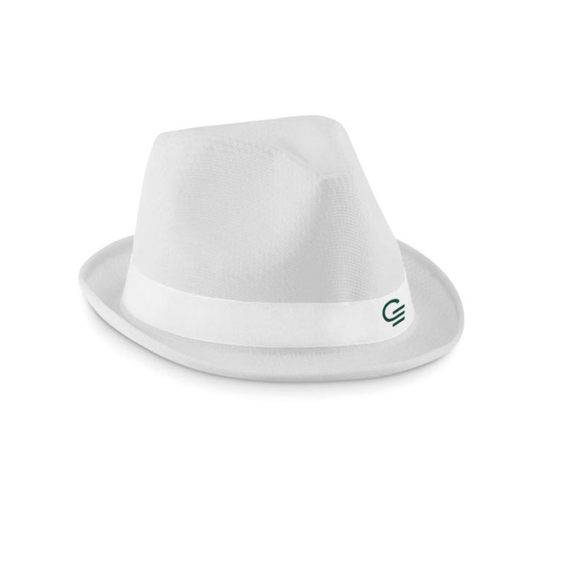 Chapeau personnalisé Woogie - Chapeau publicitaire coloré noir