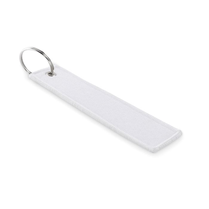 Porte-clés flamme Takeoff_Blanc