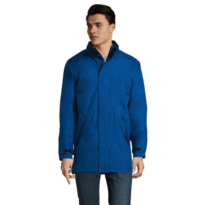 Parka unisexe en polyester certifié Robyn_Royal