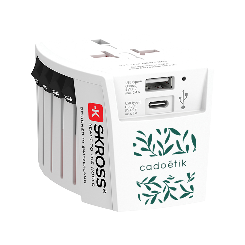 Adaptateur de voyage universel 2 Pôles MUV Skross®_1