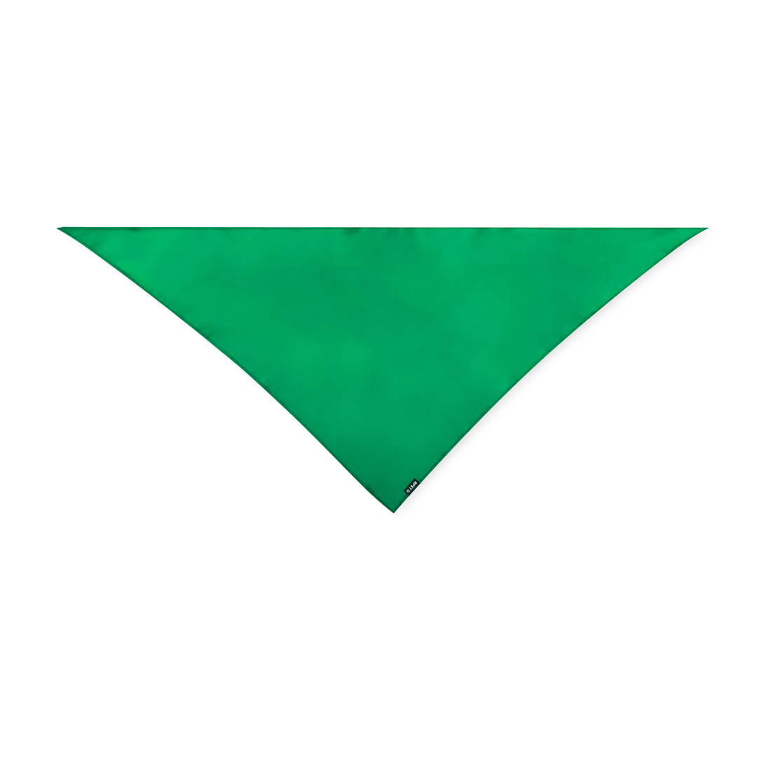 Foulard bandana en polyester recyclé rPET Wasat_Vert