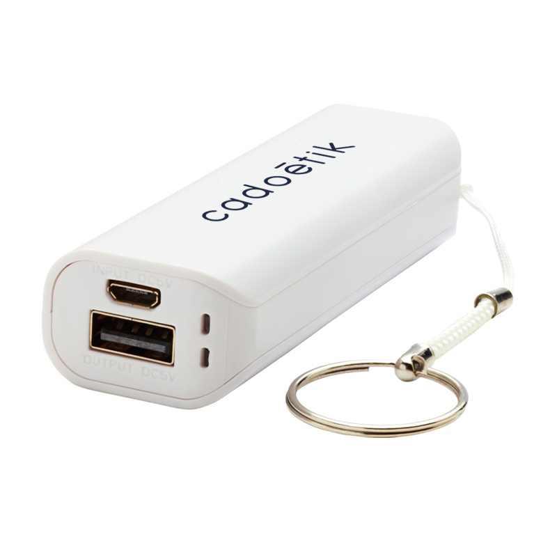 Goodies high-tech - Chargeur publicitaire 1200 mAh Span