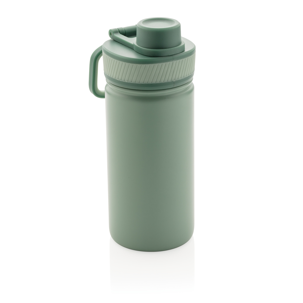 Bouteille isotherme en inox Fluid 550 mL_Vert