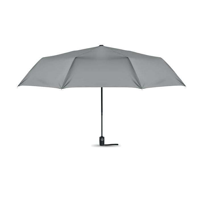 Parapluie pliable 27" Rochester_Gris