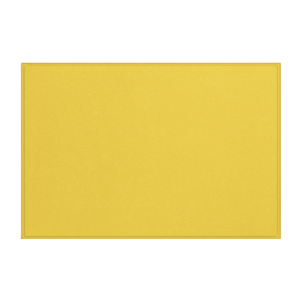 Porte-carte de crédit Standard 1 face transparente_Jaune